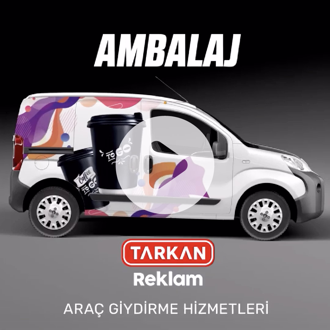 Araç Giydirme Reklam Video Çalışması