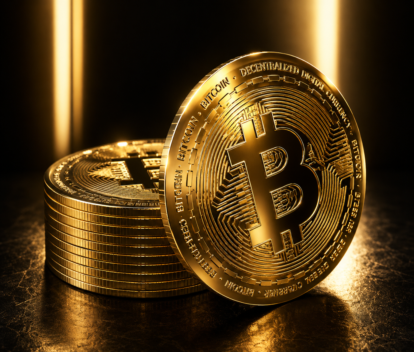 Bitcoin 3D Modelleme ve Render Çalışması