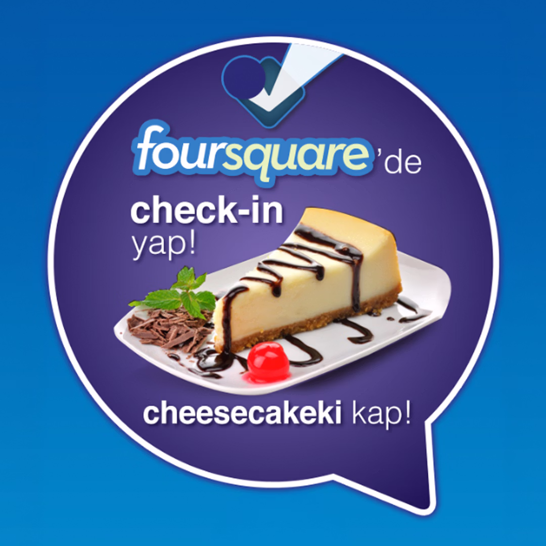 Cheesecake Kampanya Sosyal Medya Tasarımı