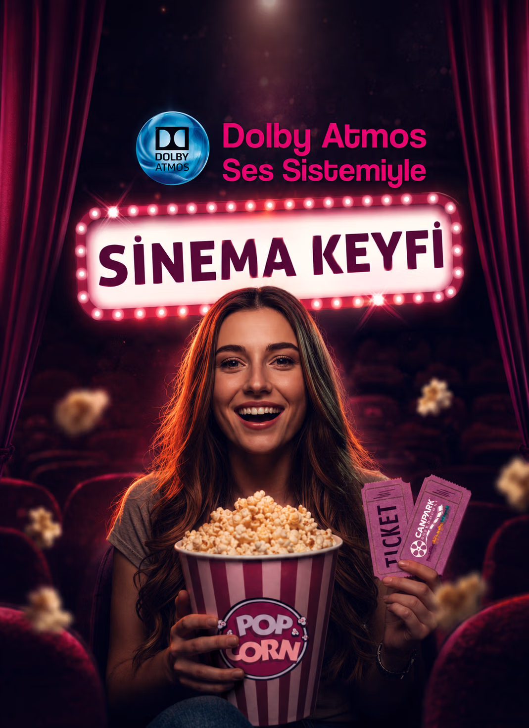 Sinema Keyfi Afiş Tasarımı